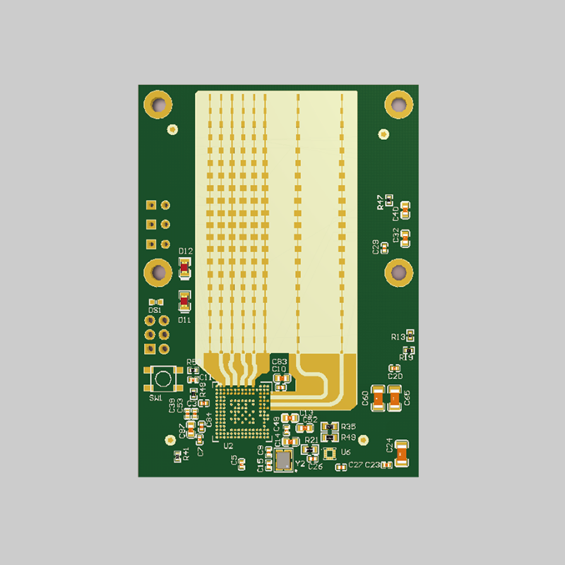 人民電器1x20串饋微帶貼片天線(77GHz) 